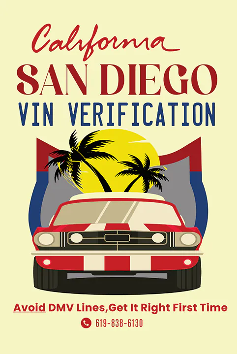 VIN Verification near me in San Diego